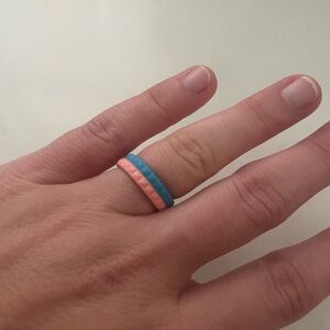 Rubber wedding rings